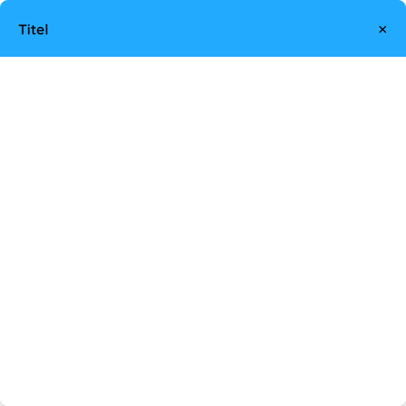 Popup display type: Header + Info